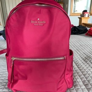 Kate spade Chelsea backpack large, Cranberry